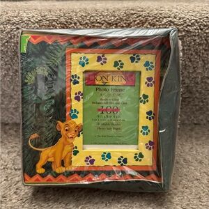 NEW Disney Lion King Photo Frame Album 100 Photos 3 1/2 X 5 or 4x6 Binder 1994